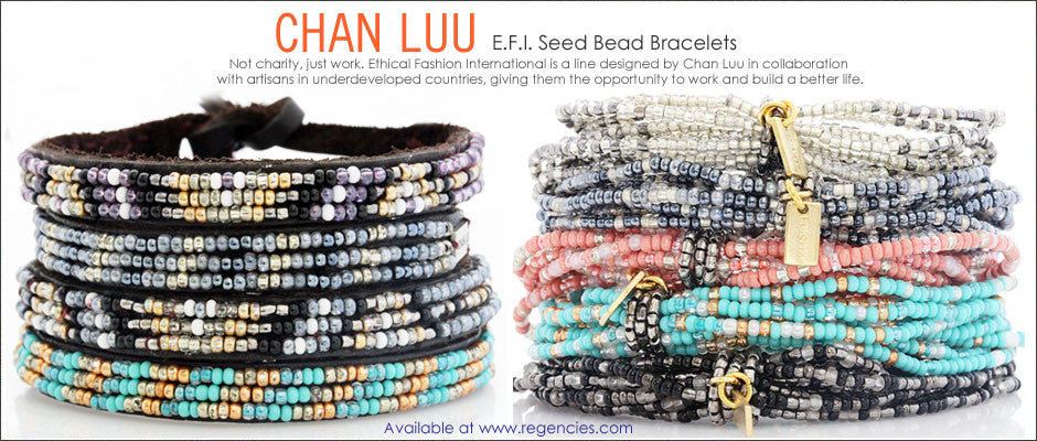 NEW Chan Luu E.F.I. Seed Bead Bracelets Regencies