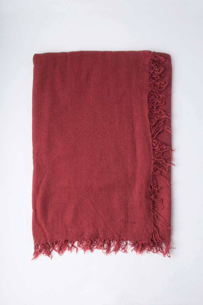 Chan Luu Cashmere and Silk Scarf Wrap Red Pear BRH SC 140