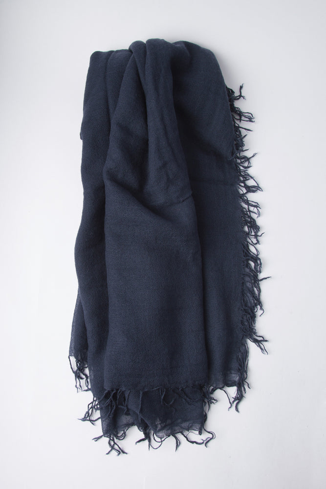 Chan Luu Cashmere and Silk Scarf Wrap Total Eclipse BRH SC 140