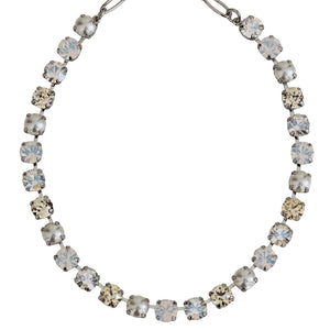 Mariana "Champagne and Caviar" Rhodium Plated Must-Have Everyday Crystal Necklace, 3252 3911ro