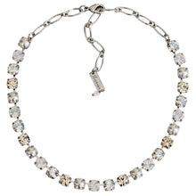 Mariana "Champagne and Caviar" Rhodium Plated Must-Have Everyday Crystal Necklace, 3252 3911ro