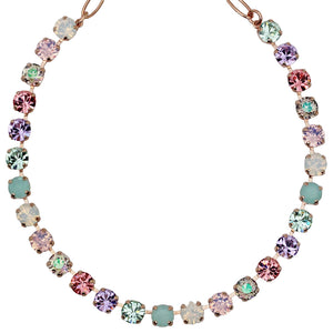 Mariana "Pina Colada" Rose Gold Plated Must-Have Everyday Crystal Necklace, 3252 1063rg