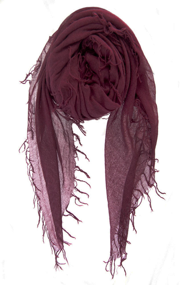 Chan Luu Cashmere and Silk Scarf Wrap Fig BRH SC 140 Regencies