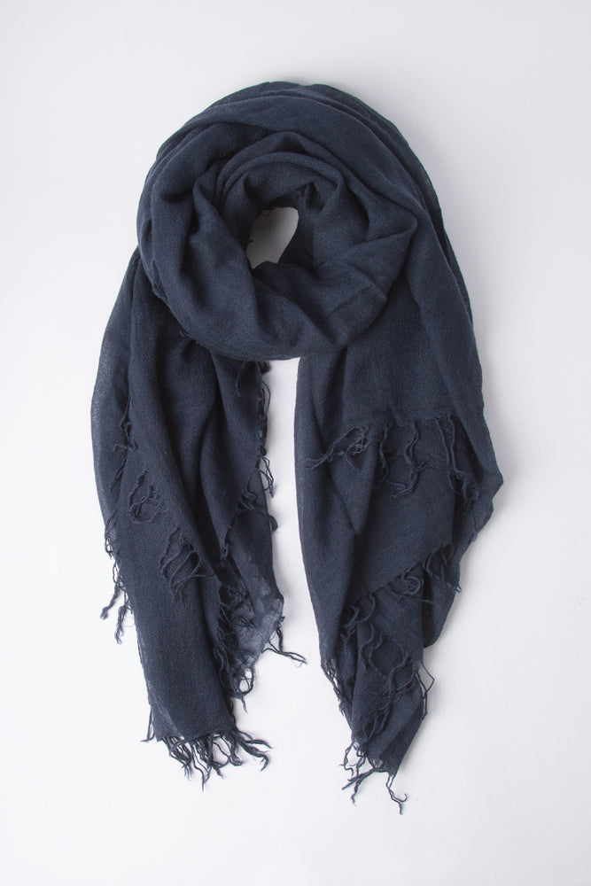 Chan Luu Cashmere and Silk Scarf Wrap Total Eclipse BRH SC 140